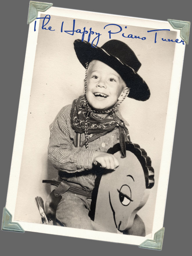 I wanted to be a cowboy!
